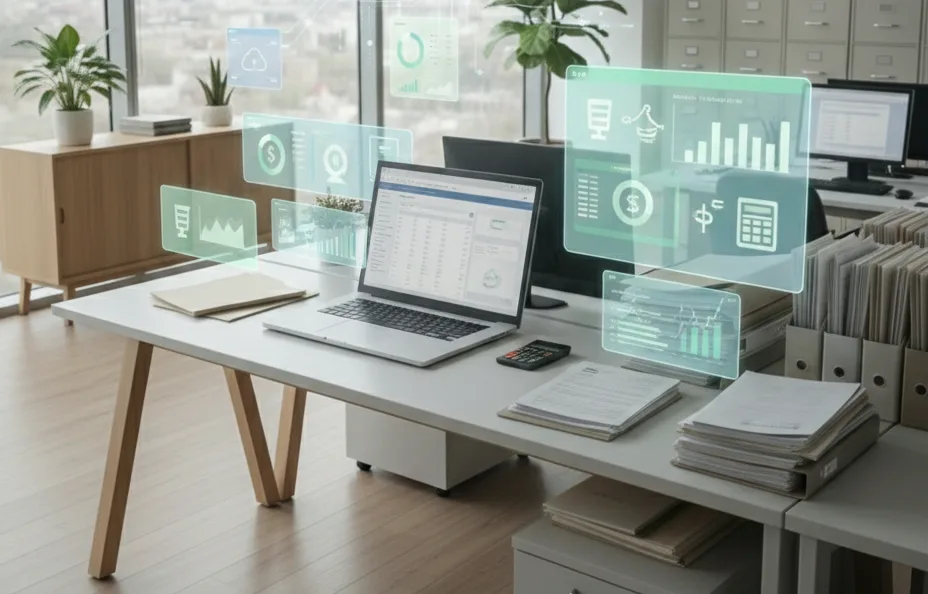Illustration representing electronic prescription in finance sector