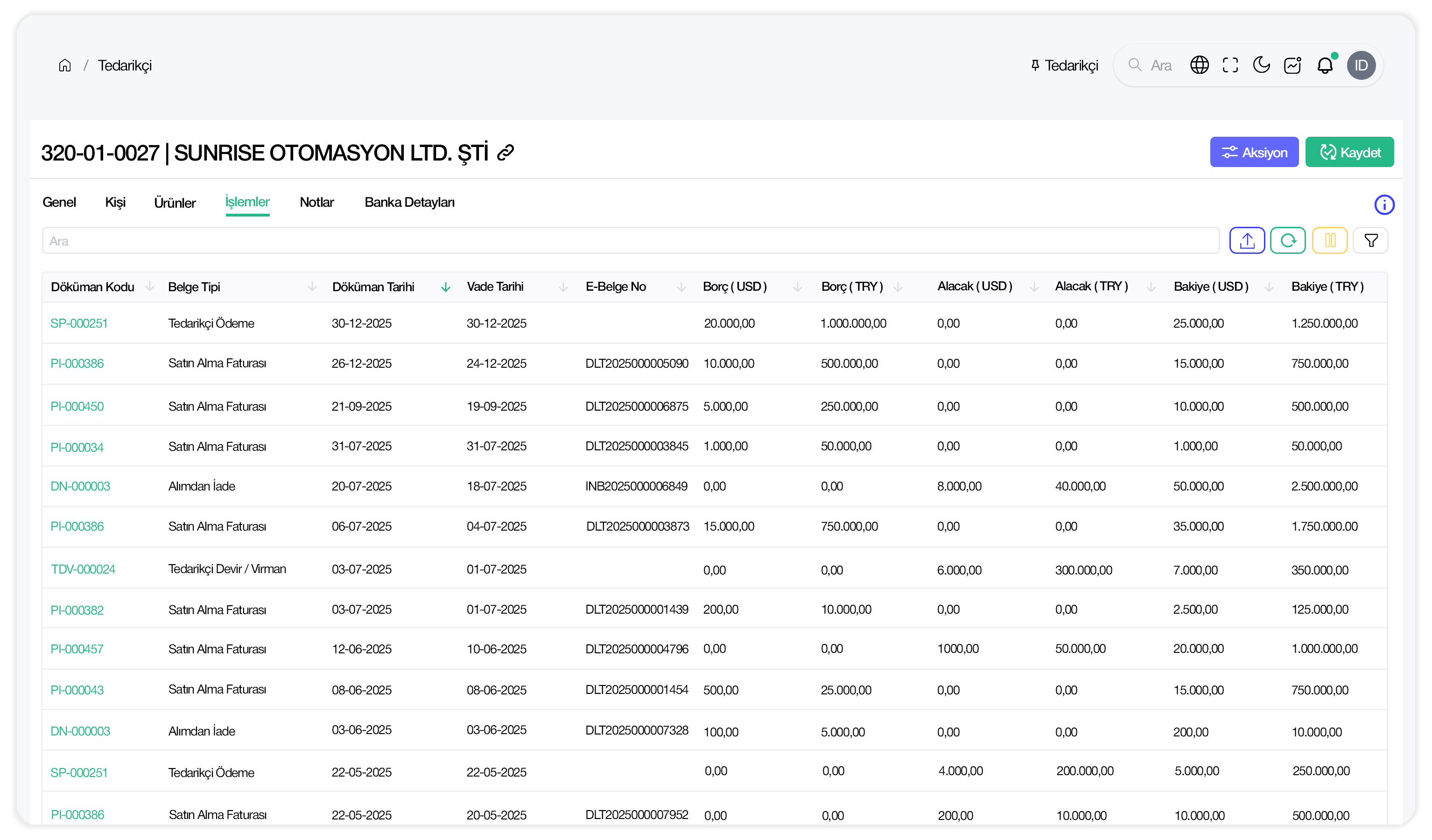 Financial Account Management
